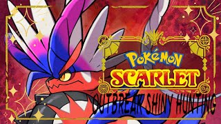 We Can Finally Shiny Hunt Again  Pokemon Scarlet Outbreak Shiny Hunting [upl. by Harutek]