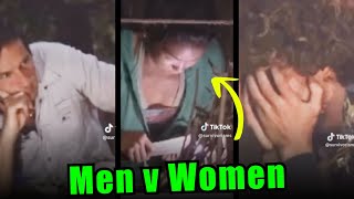 Women FAIL To Accomplish SIMPLEST Survival Task  Men v Women [upl. by Auqinom]