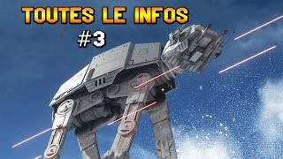 Star Wars BATTLEFRONT 3  Nouveautés amp Informations 3  Véhicules Espace Personnification [upl. by Manas]