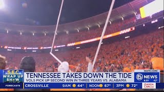 Heupel hails Neyland Stadium atmosphere in win over Alabama [upl. by Mcmath178]