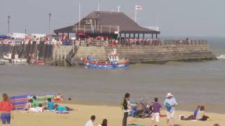 Visiting the beach in Broadstairs England [upl. by Hanas656]