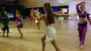 CHACHACHA Junior 1 and 2 SF RDU WADF Artistic Dance Championship 2024 [upl. by Etnoval115]