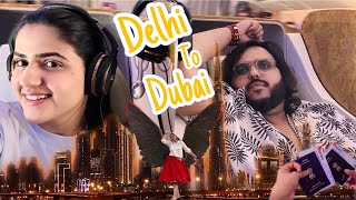 Dubai Vlog 💕  Delhi To Dubai ✈️  Gulabi Queen  Pranjal Dahiya [upl. by Idissac]