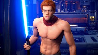 STAR WARS Jedi Fallen Order™  Chapter 1 Bracca UNDIES MOD  All Cutscenes  4K [upl. by Lettie]