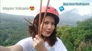 ZIPLINE GIRL  Lignon Hill Nature Park Legazpi City Albay [upl. by Neau]