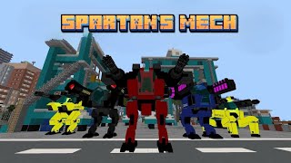 Best Mecha Addon For Minecraft Pocket Edition 12120 [upl. by Naus]