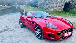 Aston Martin Callum Vanquish 25 review plus guide to the best roads in SWales [upl. by Bil]