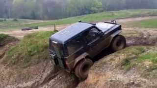 Modded fourtrak off road at muddy bottom [upl. by Osborne]