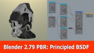 Blender PBR Tutorial Cycles Principled BSDF Shader [upl. by Anitsuga]