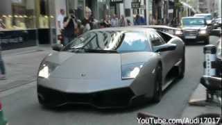 Lamborghini Murcielago LP6704 SV w Tubi Exhaust  Start Up Accelerations amp Details Full HD [upl. by Evangelist]