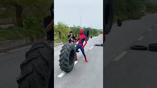 Spiderman has done thatviralvideo funny love trending games video comedy shorts venom2 [upl. by Anyehs590]