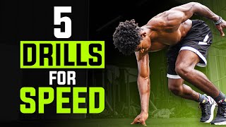 5 Best Drills For Explosive Sprint Speed [upl. by Moffat]