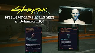 Free Legendaries in Delamain HQ  Cyberpunk 2077 [upl. by Ilrebmik]