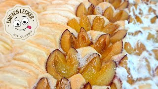 schneller Obstkuchen vom Blech ohne Hefe🥰 [upl. by Karita]