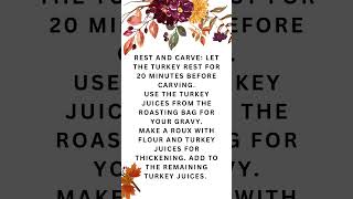 How to Bake a Thanksgiving Turkey [upl. by Notnerb]