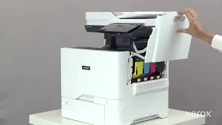 Xerox® VersaLink® C625 Color Multifunction Printer Install the WiFi Adapter [upl. by Eiboj]