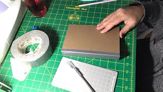 Tutorial of Making a Book Cover with Chipboard [upl. by Heyde]