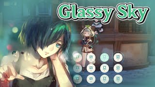 Glassy Sky  Harp Cover [upl. by Gunar228]