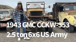 US Army 1943 GMCCCKW [upl. by Nottus]