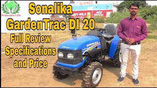 Sonalika Gardentrac DI 20 Mini Tractor  Full Review in Hindi [upl. by Nojram218]