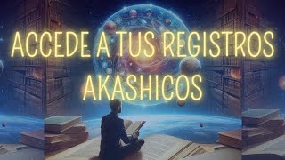 ACCEDE DE FORMA FACIL A TUS REGISTROS AKASHICOS MEDITACIÓN GUIADA [upl. by Kenji]