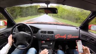 Nissan 200sx S14aS13 drifts tandem on streets and nürburgring [upl. by Tim833]