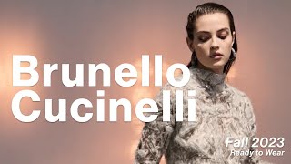 Brunello Cucinelli Fall 2023 Ready to Wear Fashion Show Runway [upl. by Leena40]