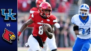 Louisville vs Kentucky Football Highlights 2016 [upl. by Eiramnwad]