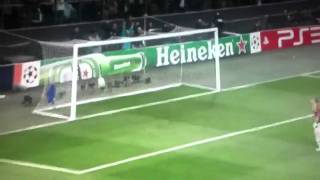 Stankovic volley from the halfway line 1 unbelievable goal [upl. by Federico]