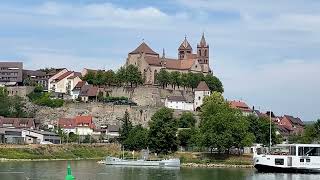 Blick auf Breisach 🇩🇪 von der französischen Rheininsel Île du Rhin 🇫🇷 [upl. by Eldwun]