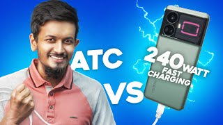 ATC VS 240W Realme GT5 Insane Result [upl. by Hardunn42]