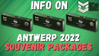 When Will Antwerp 2022 Souvenir Packages Be Available and Will They Have Player Signatures [upl. by Barker171]