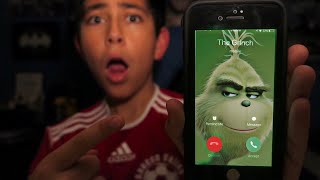 FACETIMING THE GRINCH CAN’T BELIEVE HE ANSWERED [upl. by Pittman786]