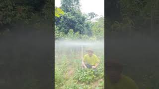 Garden seedling rotary sprinkler head Good helper for life Good helper for farmers Watering arti [upl. by Humble357]