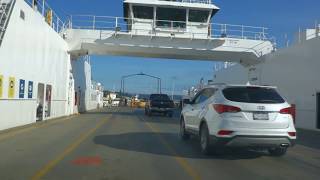 Gabriola Island Driving Tour 1  Ferry Trip to Gabriola [upl. by Kcirrem]