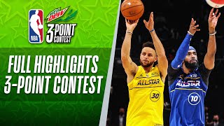 MtnDew3PT​ Contest Full Highlights  2021 NBAAllStar [upl. by Irafat262]