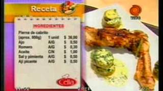 cabrito al horno con papas al perejil pt4 201105103gp [upl. by Ardehs]