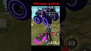 100 super medicat 😍 part 2 freefire vairalshort freefiregaming [upl. by Vin965]