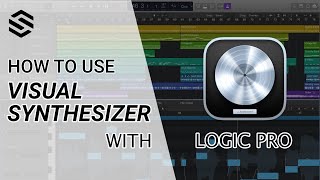 How to setup VS  Visual Synthesizer with Logic Pro for midi and audio reactive visuals [upl. by Dewitt]