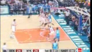 Allen Iverson 32pts vs NY Knicks crossover on Nate 0708 [upl. by Eicak366]