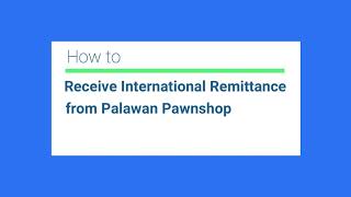 How to Receive Your Money at Palawan Pawnshop [upl. by Dorolisa]