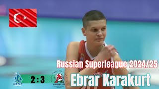 Russian Superleague 202425 R6 Lokomotiv Kaliningrad vs DinamoMetar Ebrar Karakurt [upl. by Phyllys]