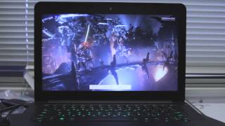 Demo Razer Blade 14inch 2013 [upl. by Akinahs]