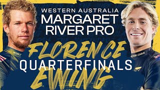 John John Florence vs Ethan Ewing  Western Australia Margaret River Pro  Quarterfinals Heat Replay [upl. by Lanevuj627]