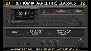 RetroMix 12  80s Dance Hits ReUpKDJ 2022 [upl. by Nolos244]