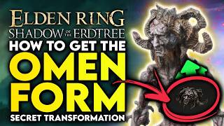 Elden Ring Shadow Of The Erdtree  How To Get Hidden Omen Form Lamenters Mask Location Guide [upl. by Elhsa]