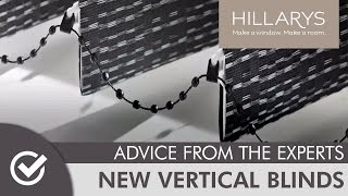 Introducing the New Vertical Blinds Collection from Hillarys [upl. by Antin]