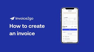 How to invoice clients using Invoice2go [upl. by Ahcsat]