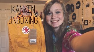 Fjallraven Kanken Unboxing Warm Yellow [upl. by Azmuh]