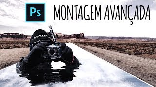 COMO FAZER Montagem de Fotos profissional no Photoshop CC 2018  Curso de Photoshop [upl. by Rfinnej]